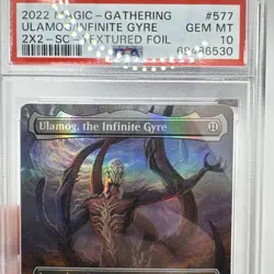 2022 MTG DOUBLE MASTERS ULAMOG, THE INFINITE GYRE SC-TEXTURED FOIL PSA 10 GEM MT - Image 3