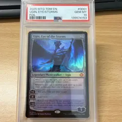 PSA 10 Gem Ugin, Eye of the Storms Promo Pack: Tarkir: Dragonstorm Foil #001 - Image 1