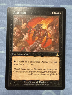 Attrition Urza's Destiny Mtg Magic the Gathering - Image 1