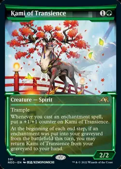 Kami of Transience Showcase Kamigawa: Neon Dynasty MTG NM - Image 1