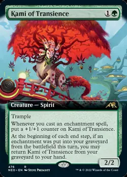Kami of Transience - Extended Art MTG Kamigawa: Neon Dynasty MTG NM - Image 1