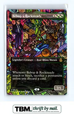 2026 Magic the Gathering Teenage Mutant Ninja Turtles #204 Bebop & Rocksteady - Image 1