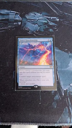 Fierce Guardianship Near Mint Commander Masters Magic: The Gathering - Image 1