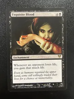 MTG Exquisite Blood - Avacyn Restored - LP - Image 1