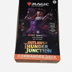 MTG Magic - Outlaws of Thunder Junction - Most Wanted Commander Deck - Sealed - Image 1