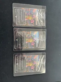 3 X - THANOS Magic the Gathering PSA Magazine Promo Swords to Plowshares Marvel - Image 2