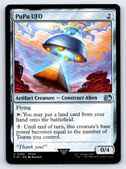 PuPu UFO 266 Uncommon FINAL FANTASY Magic: The Gathering Lightly Played - Image 1
