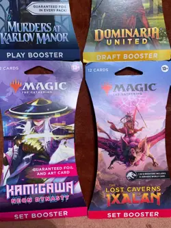 9 x Magic The Gathering Sealed Booster Pack Lot Collection - Image 3
