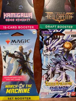 9 x Magic The Gathering Sealed Booster Pack Lot Collection - Image 5