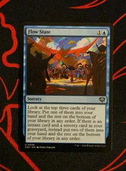 MTG Flow State x1 Near Mint from Secrets of Strixhaven - Image 1