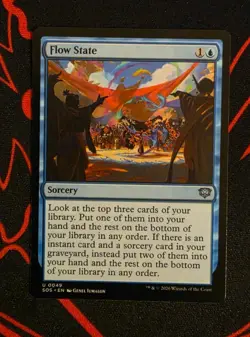 MTG Flow State x1 Near Mint from Secrets of Strixhaven - Image 3