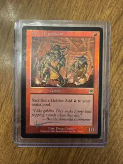 MTG SKIRK PROSPECTOR Foil Onslaught Original - Image 1
