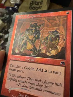 MTG SKIRK PROSPECTOR Foil Onslaught Original - Image 4