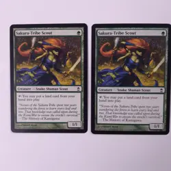 2x Sakura-Tribe Scout Saviors of Kamigawa M/NM MTG Magic the Gathering - Image 1