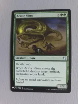 MTG - Acidic Slime - The List Reprints - Regular - U - 127 - NM - Image 1