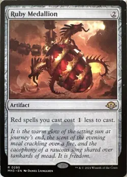 Ruby Medallion 295 - Regular - Modern Horizons 3 - MTG - NM - Image 1