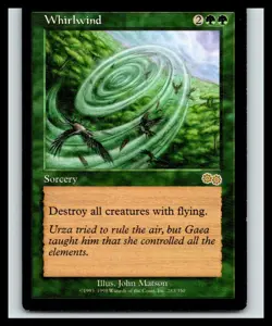 Whirlwind Rare | 283 NM/M | Urza's Saga | Magic MTG - Image 1