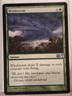 Windstorm - Magic 2014 Core Set M14 - Magic the Gathering MTG Nice! - Image 1