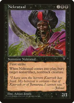 Nekrataal NonFoil Visions 66 NM MTG - Image 1