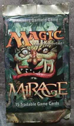Magic the Gathering Mirage Factory Sealed booster pack English - Image 1