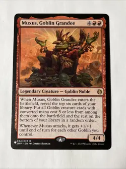 Muxus, Goblin Grandee The List Reprints Regular MTG - Image 1