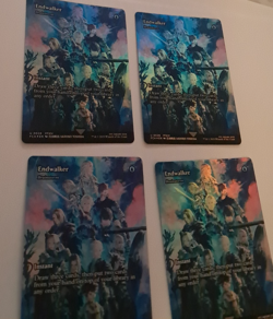 4x Endwalker Borderless FOIL FINAL FANTASY XIV FFXIV FCA Magic the Gathering MTG - Image 1