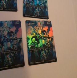 4x Endwalker Borderless FOIL FINAL FANTASY XIV FFXIV FCA Magic the Gathering MTG - Image 3