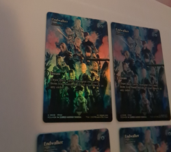 4x Endwalker Borderless FOIL FINAL FANTASY XIV FFXIV FCA Magic the Gathering MTG - Image 5