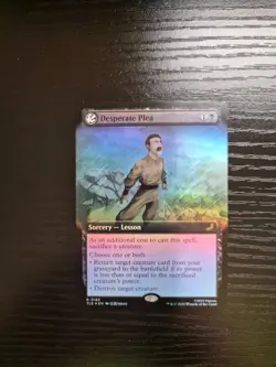 MTG Avatar: The Last Airbender Eternal-Legal - Desperate Plea FOIL Extended Art - Image 1