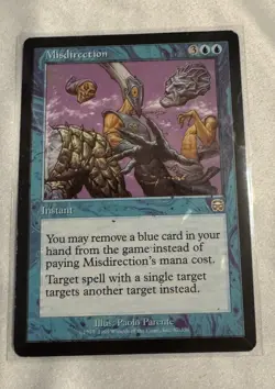 Wizards of the Coast MTG Misdirection Mercadian Masques Rare Blue Instant EN Re… - Image 1