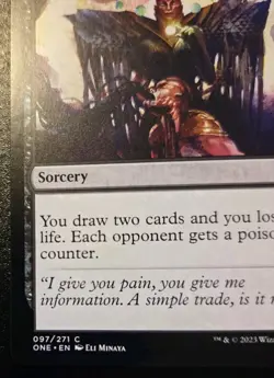 Infectious Inquiry 097/271 Common Phyrexia: All Will Be One Magic: The Gathering - Image 4