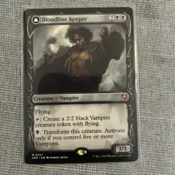 Mtg Bloodline Keeper / Lord of Lineage Showcase Mythic Innistrad Remastered MTG - Image 1