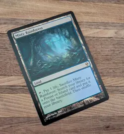 MTG Magic the Gathering Misty Rainforest nm Ungraded English #220 - Image 1