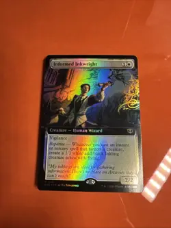Informed Inkwright - Mtg: Secrets of Strixhaven (SOS). R 0311 *full art - Image 1