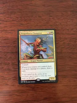 Magic The Gathering Dragonborn Champion 045 Rare Near Mint - Image 1