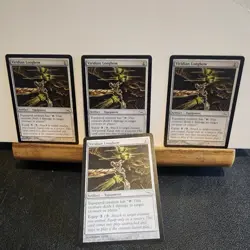 MtG X4 Viridian Longbow Mirrodin Magic the Gathering (Equipment) NM - Image 1