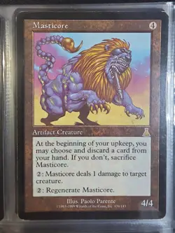 Masticore Urza's Destiny Regular MTG Moderately Played - Image 1