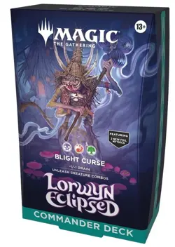 Sealed Lorwyn Eclipsed Commander Deck Blight Curse - Image 1