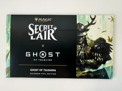Magic: The Gathering Secret Lair x Ghost of Tsushima Rainbow Foil Edition - NEW - Image 1