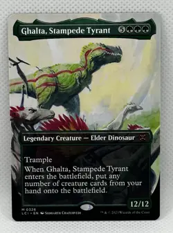 Ghalta, Stampede Tyrant (Borderless) The Lost Caverns of Ixalan Regular - Image 1