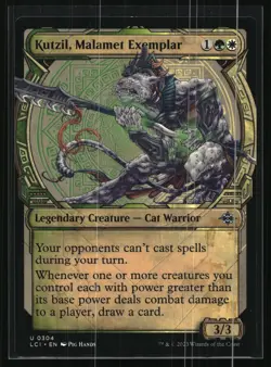 The Lost Caverns of Ixalan #304 Kutzil, Malamet Exemplar (Showcase) - Image 1