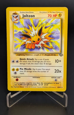 Jolteon - Jungle Non-Holo Rare 20/64 - Pokemon TCG (Vintage WoTC) - LP+ - Image 1