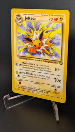 Jolteon - Jungle Non-Holo Rare 20/64 - Pokemon TCG (Vintage WoTC) - LP+ - Image 3