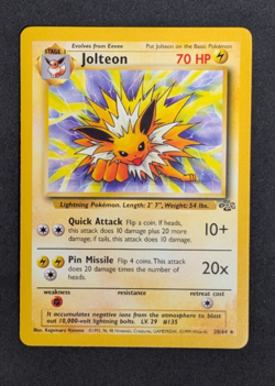 Jolteon - Jungle Non-Holo Rare 20/64 - Pokemon TCG (Vintage WoTC) - LP+ - Image 4