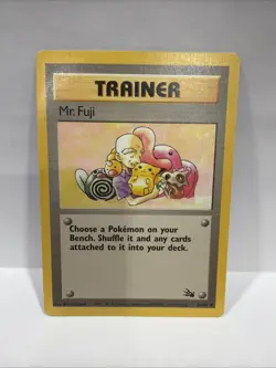 Pokemon TCG Mr.Fuji Trainer Fossil Set, Unlimited Uncommon Card 58/62 - Image 1