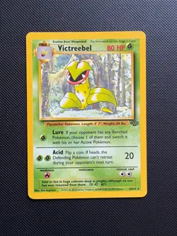 Vintage Pokemon TCG - Victreebel 30/64 Non Holo - Jungle - LP - Image 1