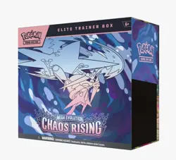 Pokemon Chaos Rising Elite Trainer Box Factory Sealed ETB - Image 1