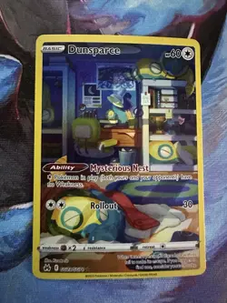 Dunsparce GG23/GG70 Crown Zenith Galarian Gallery Ultra Rare Pokemon Card - Image 1