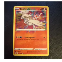 The Pokemon Company Reshiram 017/072 Shining Fates Holo Amazing Rare 120 HP - Image 1