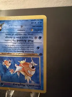 Giovanni's Magikarp 73/132 Gym Challenge English Pokemon 1st Edition MP - Image 5